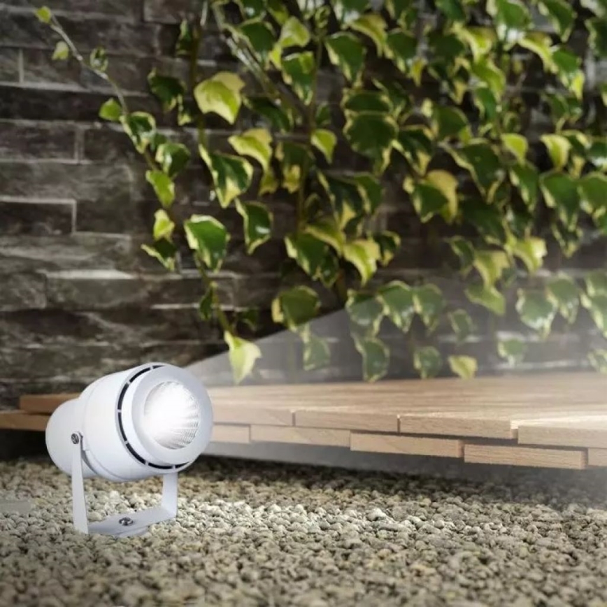 LED Välivalgusti LED/12W/100-240V IP65 valge - roheline tuli