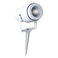 LED Välivalgusti LED/12W/110-240V IP65 3000K valge