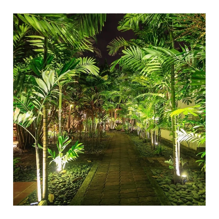 LED Välivalgusti LED/12W/230V 3000K must IP65