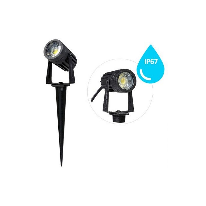 LED Välivalgusti LED/3W/230V 2800K IP67 must