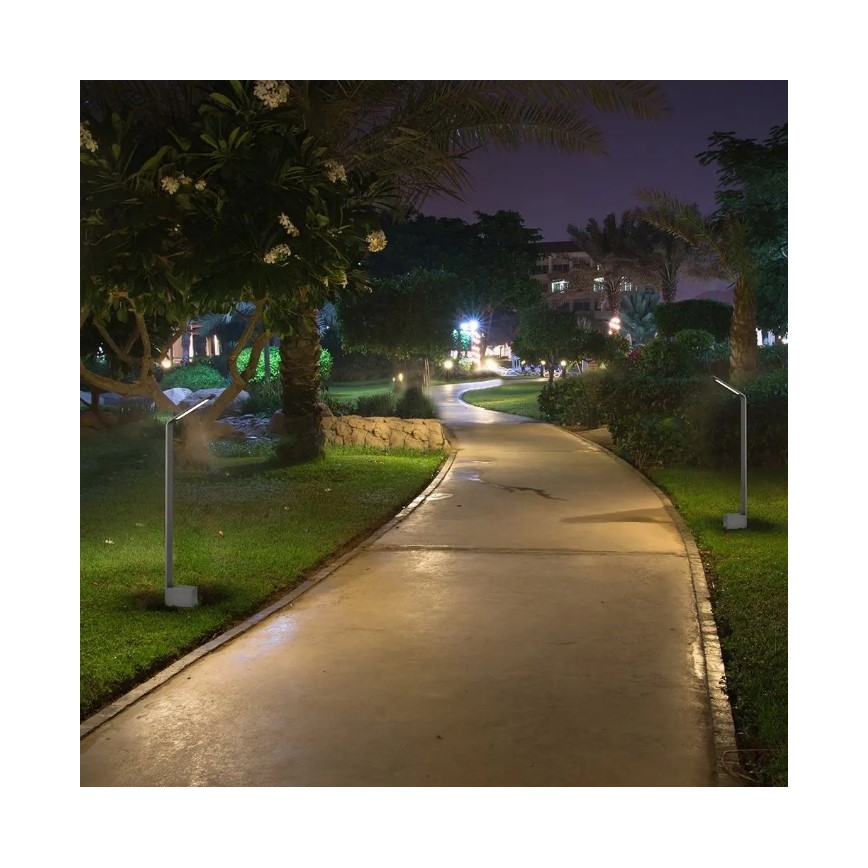 LED Välivalgusti LED/6W/230V IP65 antratsiit