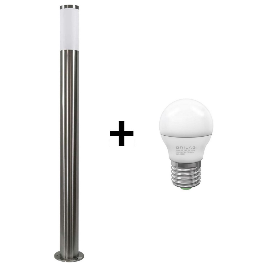 LED Välivalgusti LIVIA 1xE27/7W/230V 4000K IP44