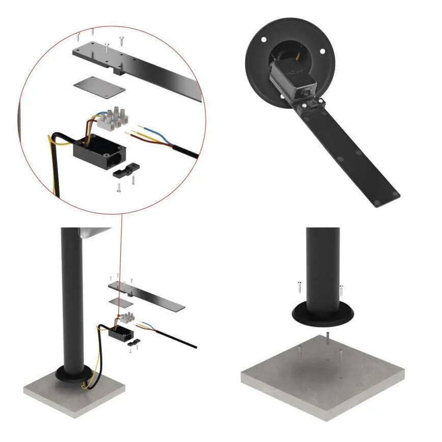 LED Välivalgusti NIKA LED/12,5W/230V IP44 80 cm