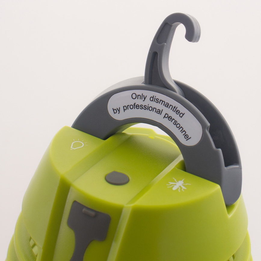 LED Välivalgusti putukapüüdjaga LED/5W/USB 1800mAh IP44