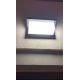 LED Välivalgusti seinale anduriga LED/12W/230V IP54 must