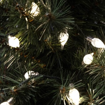LED väljas jõulukaabel LINE 200xLED 12,75 m IP44 soe valge
