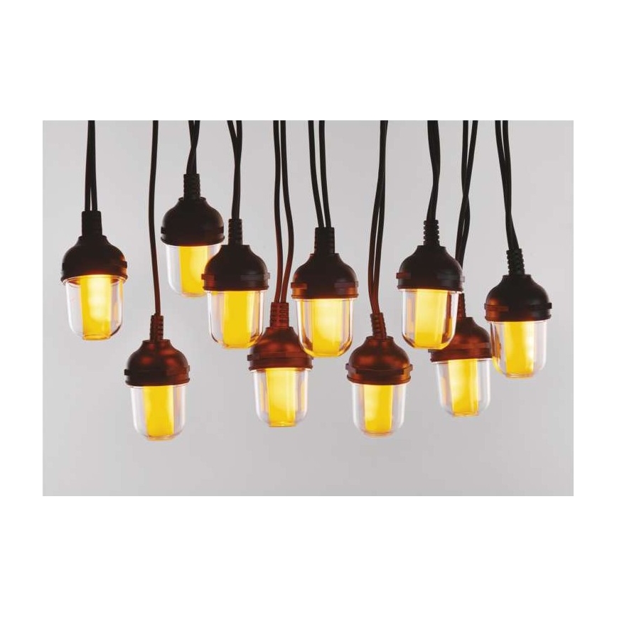 LED väljas kasutatav dekoratiivne valguskett 100xLED/9,5m IP44