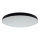 LED vannitoa laelamp FLUME LED/10W/230V läbimõõt 22,5 cm IP44 must