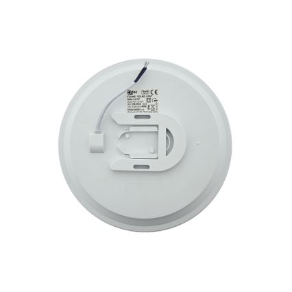 LED vannitoa laelamp FLUME LED/10W/230V läbimõõt 22,5 cm IP44 must