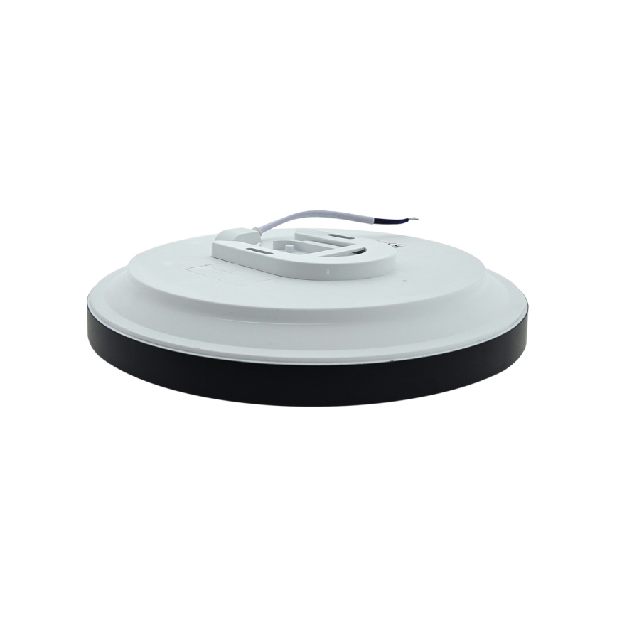 LED vannitoa laelamp FLUME LED/10W/230V läbimõõt 22,5 cm IP44 must