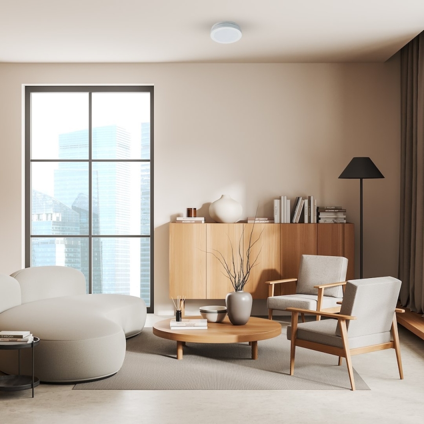 LED-vannitoa laelamp MARLON LED/12W/230V, läbimõõt 18 cm, IP54, valge