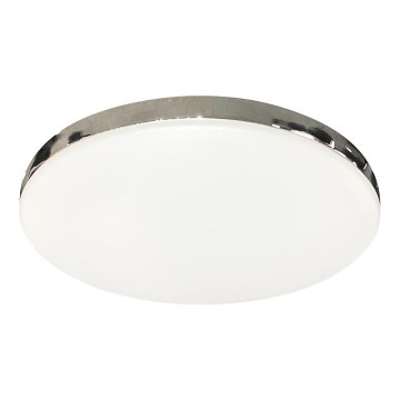 LED vannitoa laelamp MAYA LED/15W/230V, läbimõõt 33 cm, IP44, läikiv kroom