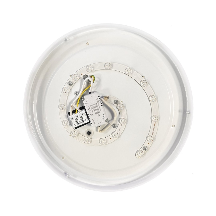 LED vannitoa laelamp MAYA LED/15W/230V, läbimõõt 33 cm, IP44, läikiv kroom