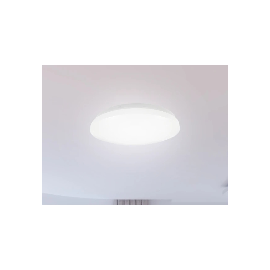 LED-vannitoa laelamp OPAL LED/12W/230V Ø 24,5 cm IP44 valge