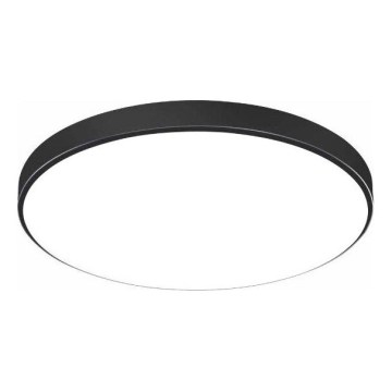 LED-vannitoa laevalgusti LOGAN LED/20W/230V 6000K IP44, läbimõõt 26 cm, must