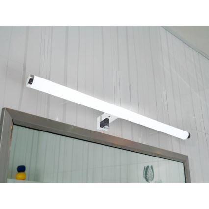 LED vannitoa peegelvalgusti LED/12W/230V 59,5 cm IP44 läikiv kroom