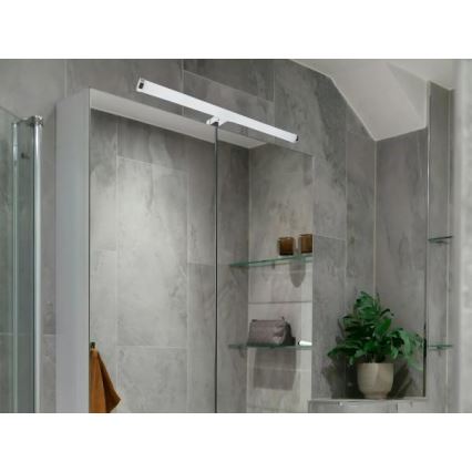 LED vannitoa peegelvalgusti LED/12W/230V 59,5 cm IP44 läikiv kroom