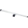 LED vannitoa peegli valgusti 12W/230V, 59,5 cm, IP44, must