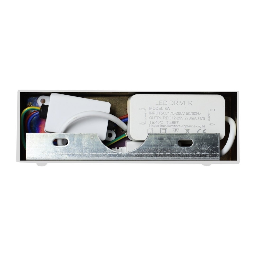 KLIMT vannitoa peeglivalgusti, LED 8 W, 230 V, 3000/4000/6000 K, 40 cm, IP44, valge