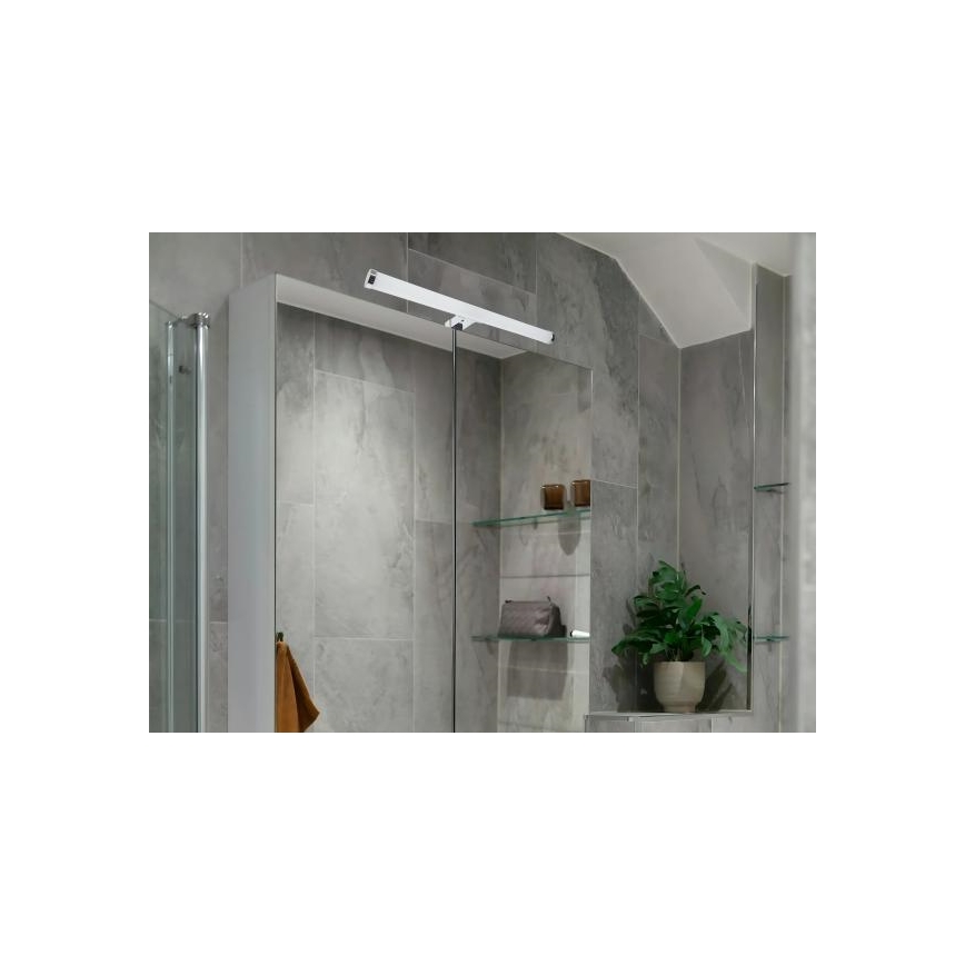 LED vannitoa peegli valgusti LED/10W/230V 45 cm IP44 läikiv kroom