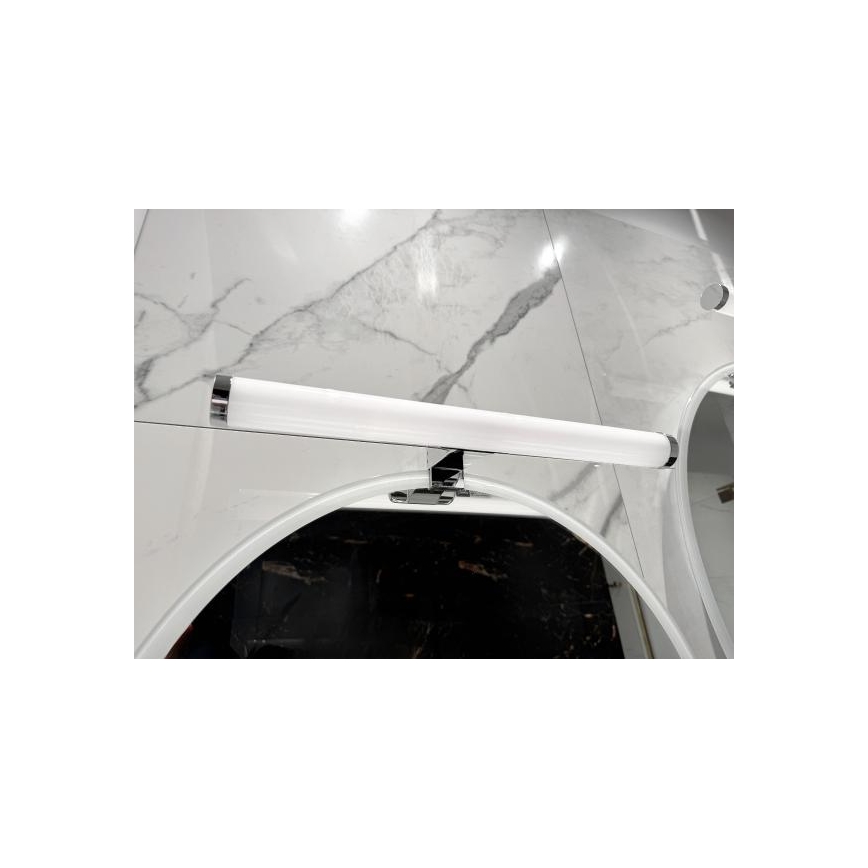 LED vannitoa peegli valgusti LED/10W/230V 45 cm IP44 läikiv kroom