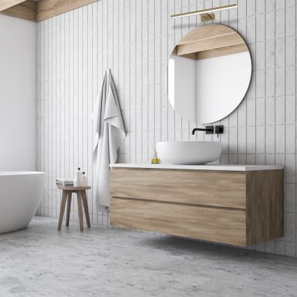 LED vannitoa peegli valgusti SHINE LED/13,8W/230V 60 cm IP44 messing