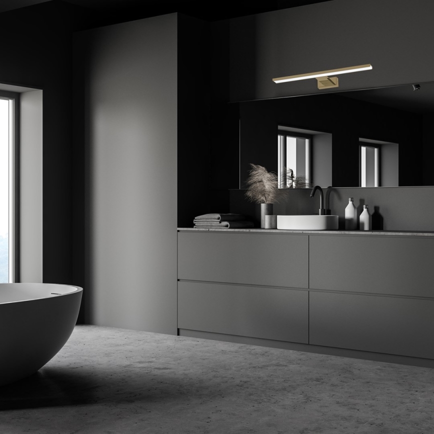 LED vannitoa peegli valgusti SHINE LED/13,8W/230V 60 cm IP44 messing