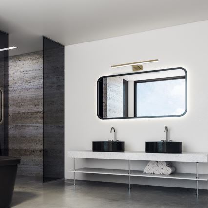 LED vannitoa peegli valgusti SHINE LED/13,8W/230V 60 cm IP44 messing