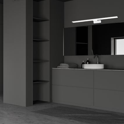 LED-vannitoa peegli valgusti SHINE WHITE LED/15W/230V 80 cm IP44 valge