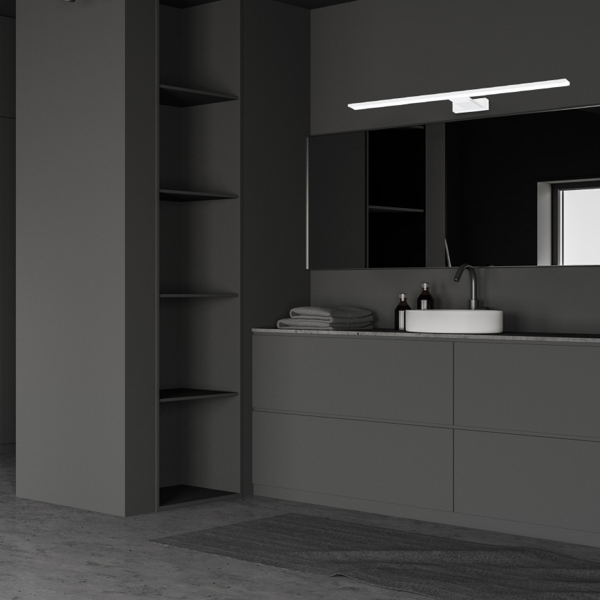 LED-vannitoa peegli valgusti SHINE WHITE LED/15W/230V 80 cm IP44 valge