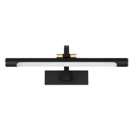 LED vannitoa peegli valgusti VINCI LED/15W/230V 60 cm IP44 must