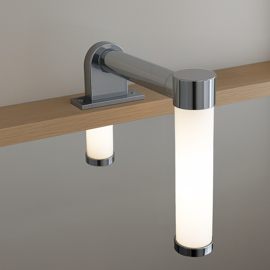 LED vannitoa peegli valgustus APA MINI LED/4W/230V IP44 läikiv kroom