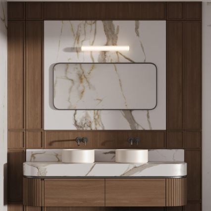 LED vannitoa peeglivalgusti LINEA LED/12W/230V 3000/4000/6000K IP44 61 cm must