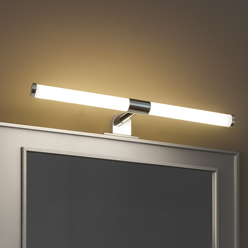 LED-vannitoa peeglivalgusti 2-ühes APA LED/6W/230V 40 cm IP44 läikiv kroom