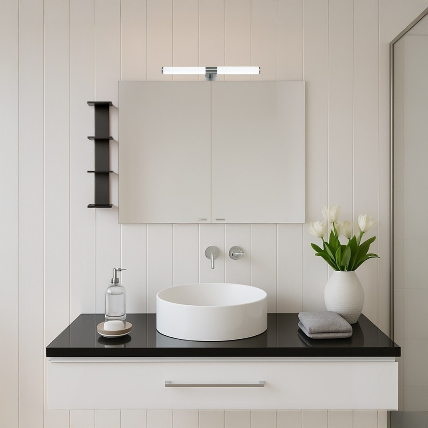 LED-vannitoa peeglivalgusti 2-ühes APA LED/6W/230V 40 cm IP44 läikiv kroom