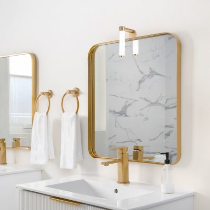 LED vannitoa peeglivalgusti APA MINI LED/4W/230V IP44 kuldne