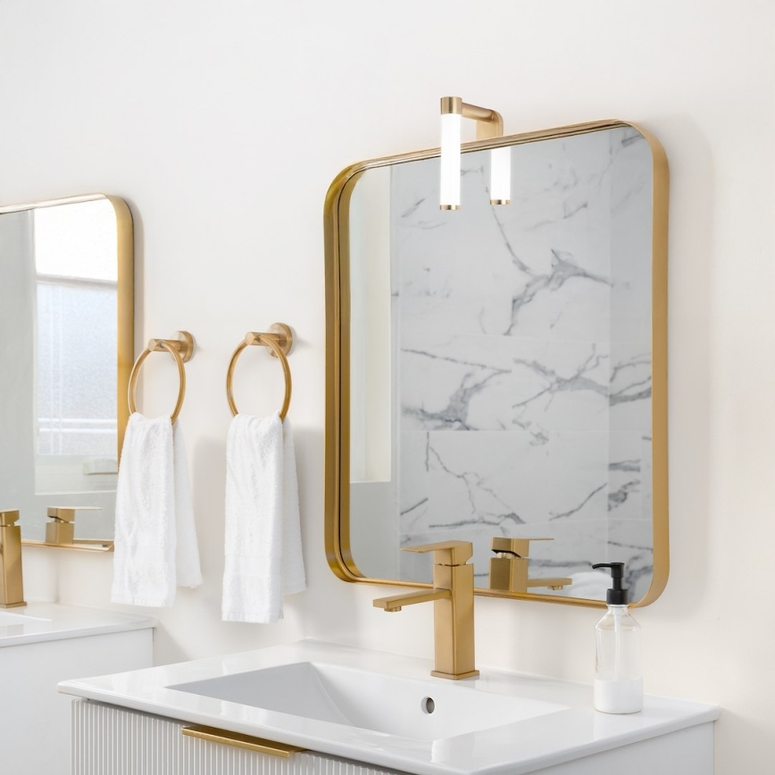 LED vannitoa peeglivalgusti APA MINI LED/4W/230V IP44 kuldne