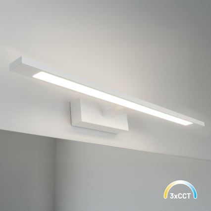 LED vannitoa peeglivalgusti KLIMT LED/12W/230V 3000/4000/6000K 60 cm IP44 valge