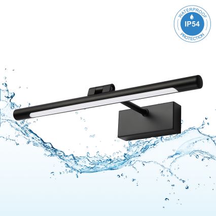 LED-vannitoa peeglivalgusti MIRROR LED/6W/230V 4000K IP44 40 cm must