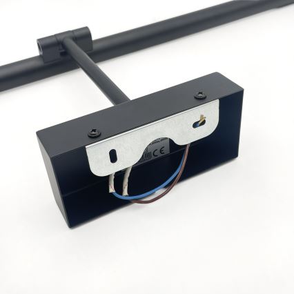 LED-vannitoa peeglivalgusti MIRROR LED/8W/230V 4000K IP44 60 cm must