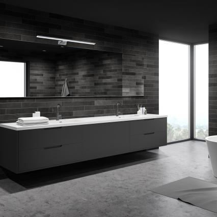 LED-vannitoa peeglivalgusti SHINE LED/15W/230V 80 cm IP44 läikiv kroom