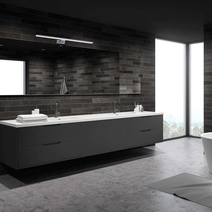 LED-vannitoa peeglivalgusti SHINE LED/15W/230V 80 cm IP44 läikiv kroom