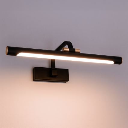 LED vannitoa peeglivalgusti VINCI LED/12W/230V 40 cm IP44 must