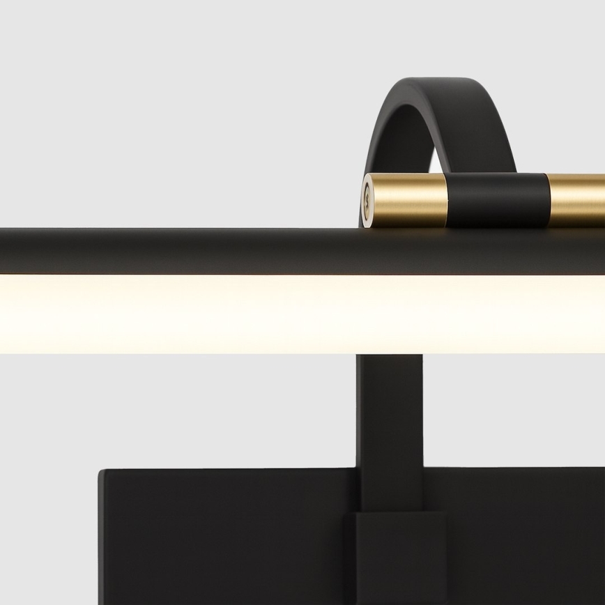 LED vannitoa peeglivalgusti VINCI LED/12W/230V 40 cm IP44 must