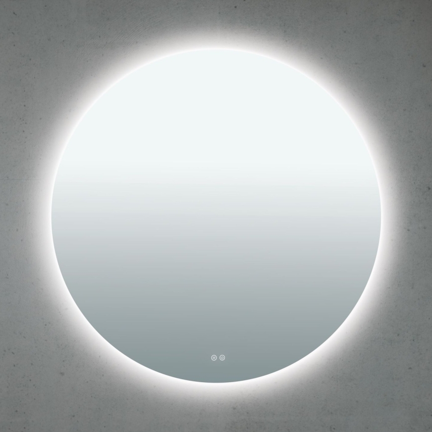 LED vannitoa seinapeegel soojendusega ja taustavalgustusega FOCUS LED/30W/230V 3000/4200/6000K läbimõõt 100 cm IP44