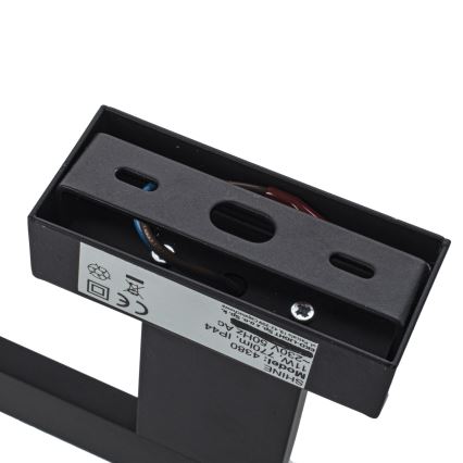 LED vannitoa seinavalgusti SHINE LED/11W/230V 42 cm IP44 must