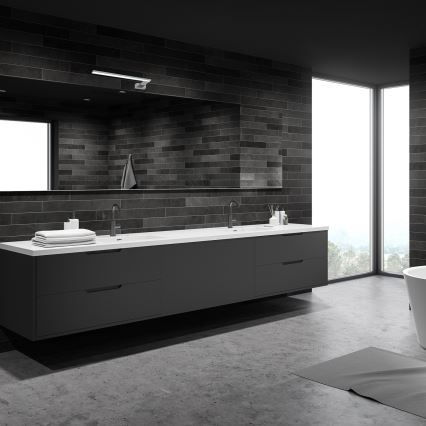 LED-vannitoa seinavalgusti SHINE LED/11W/230V 45 cm IP44 läikiv kroom