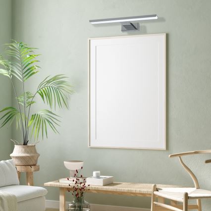 LED vannitoa seinavalgusti SHINE LED/7W/230V 30 cm IP44 läikiv kroom
