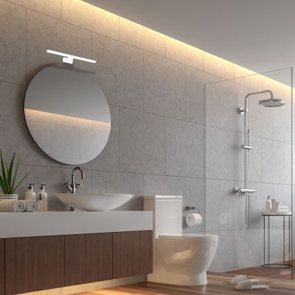 LED Vannitoa seinavalgusti SHINE LED/7W/230V 30 cm IP44 valge