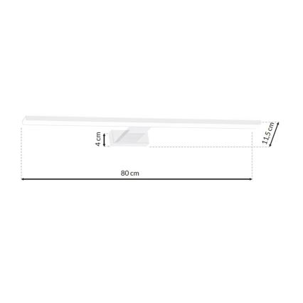 LED Vannitoa seinavalgusti SHINE WHITE LED/15W/230V IP44